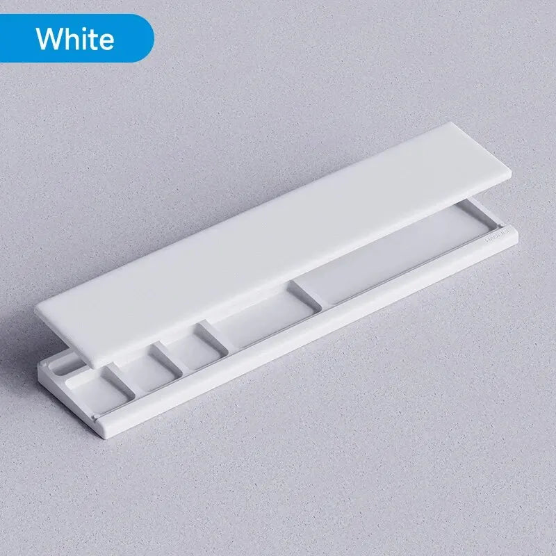 Keyboard Wrist Rest Pad Ergonomic Soft Memory Foam Support Desktop Storage Box Easy Typing Pain Relief for Office Home